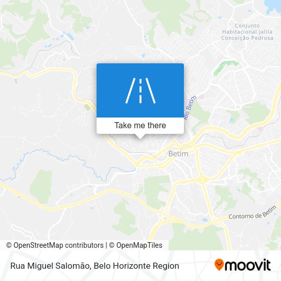 Rua Miguel Salomão map
