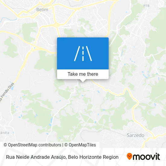 Rua Neide Andrade Araújo map