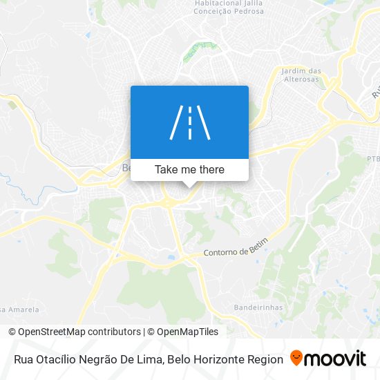 Rua Otacílio Negrão De Lima map