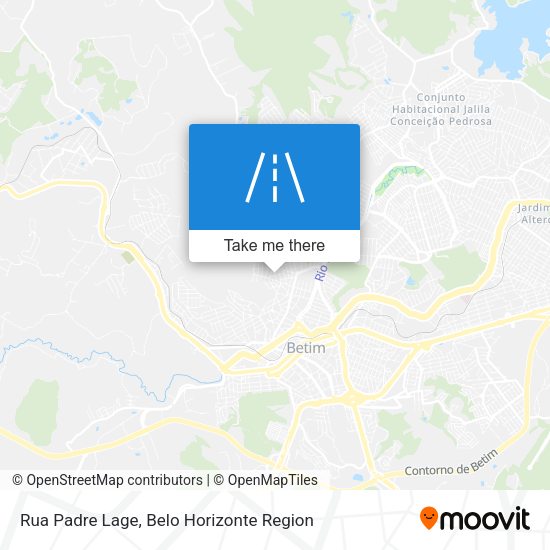 Rua Padre Lage map