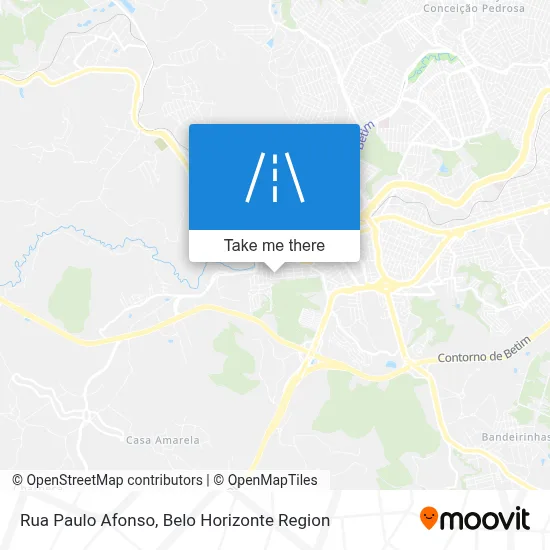 Rua Paulo Afonso map