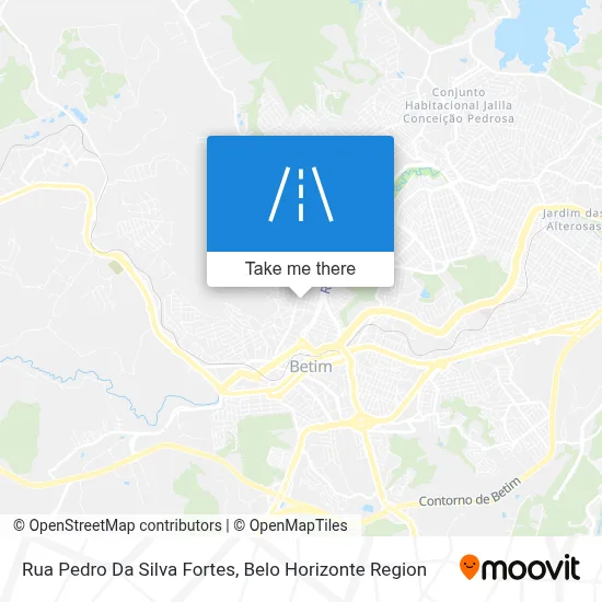 Rua Pedro Da Silva Fortes map