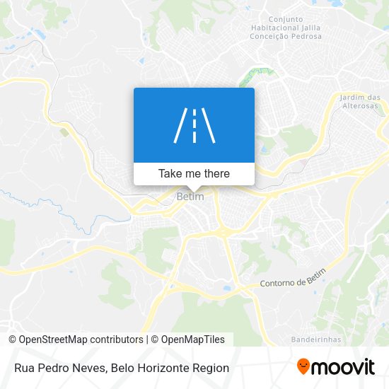 Rua Pedro Neves map