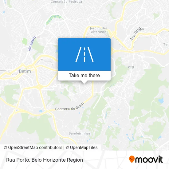 Rua Porto map
