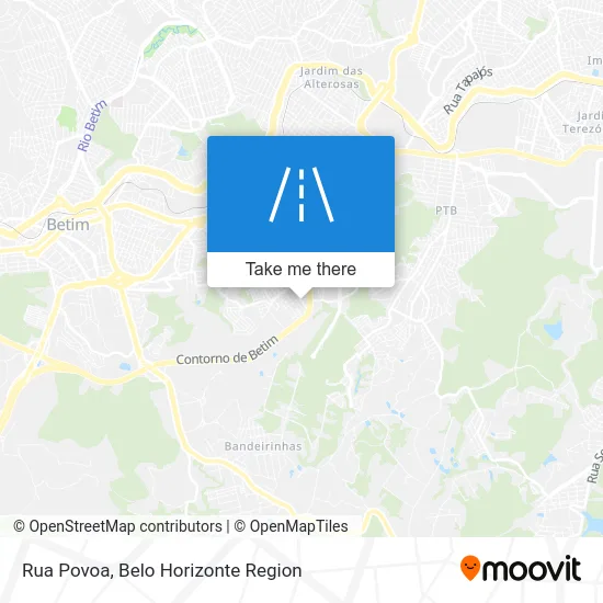 Rua Povoa map