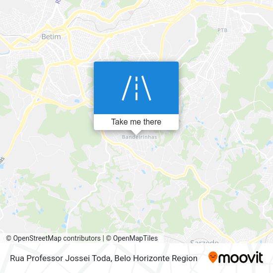 Rua Professor Jossei Toda map