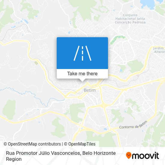 Rua Promotor Júlio Vasconcelos map