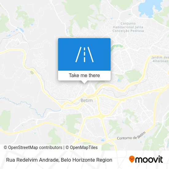 Rua Redelvim Andrade map