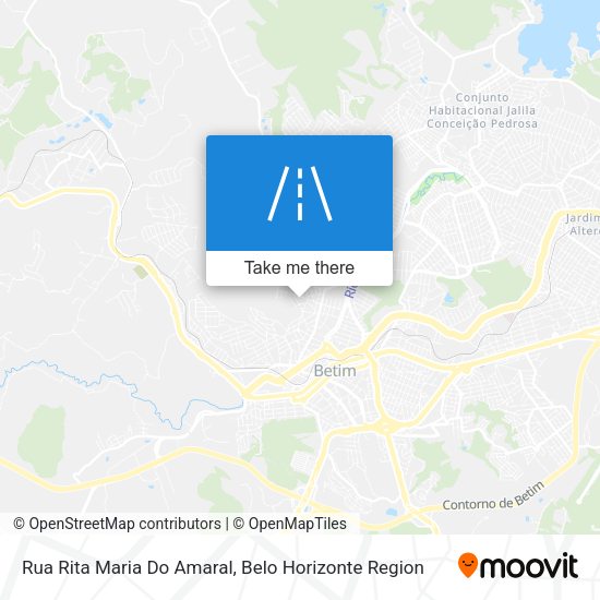 Rua Rita Maria Do Amaral map