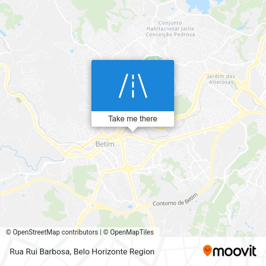 Rua Rui Barbosa map