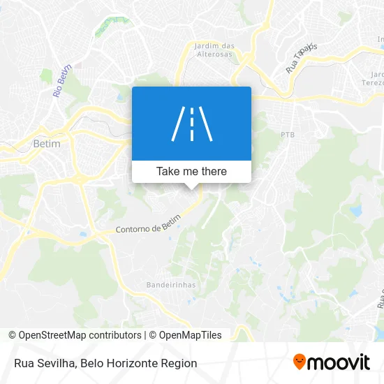 Rua Sevilha map