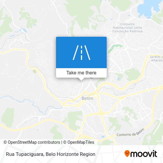 Rua Tupaciguara map