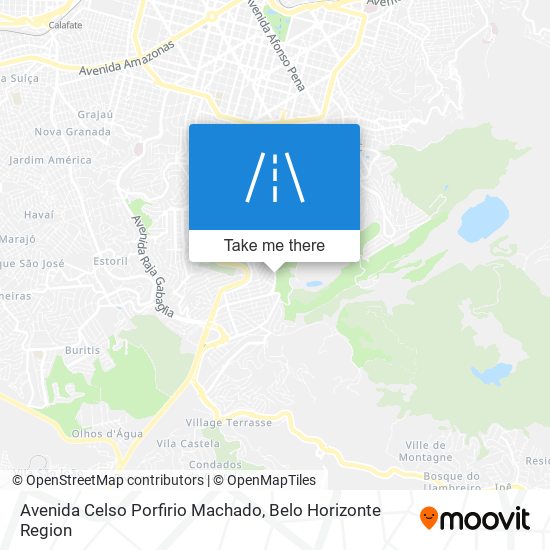 Avenida Celso Porfirio Machado map