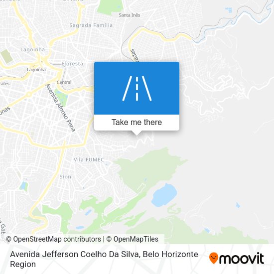 Avenida Jefferson Coelho Da Silva map
