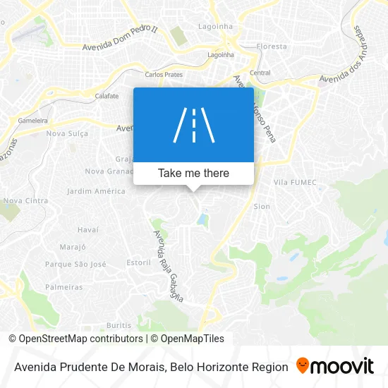 Avenida Prudente De Morais map