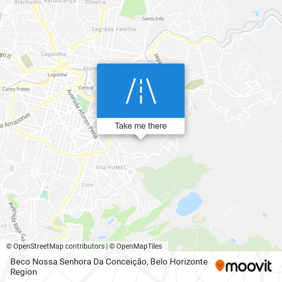 Mapa Beco Nossa Senhora Da Conceição