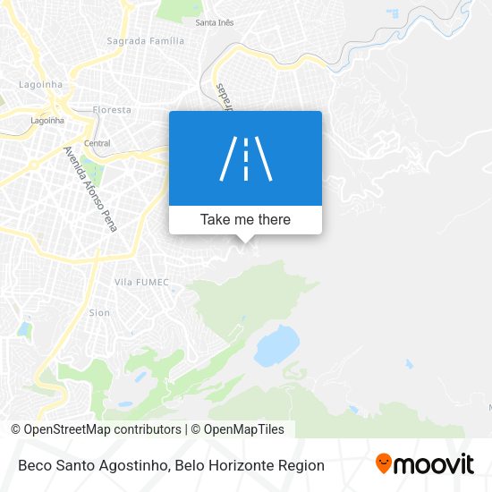 Beco Santo Agostinho map