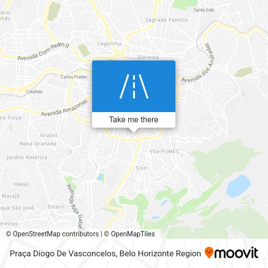 Praça Diogo De Vasconcelos map
