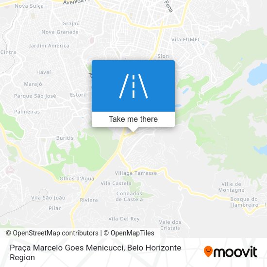 Praça Marcelo Goes Menicucci map