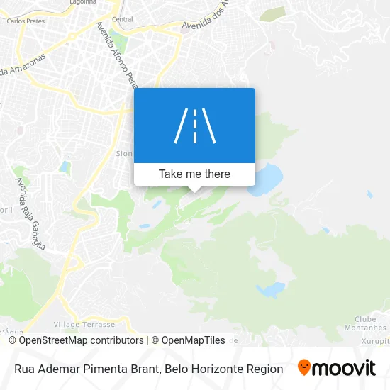 Rua Ademar Pimenta Brant map