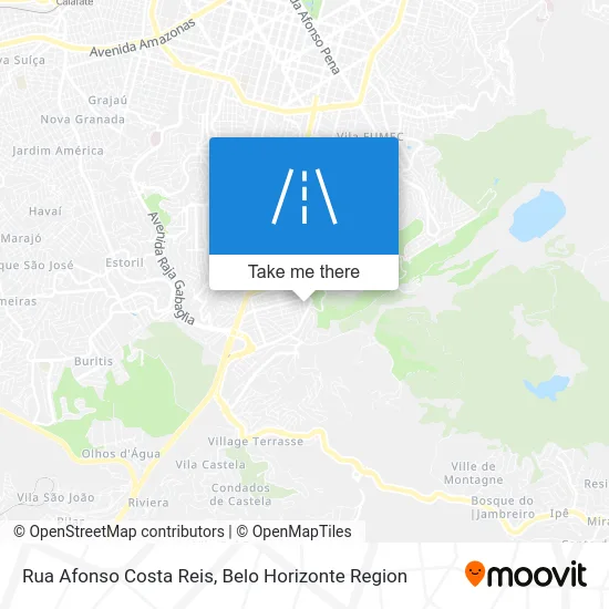 Rua Afonso Costa Reis map