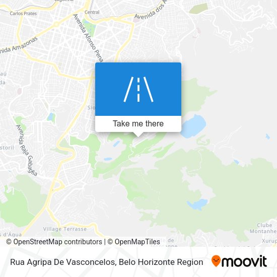 Rua Agripa De Vasconcelos map