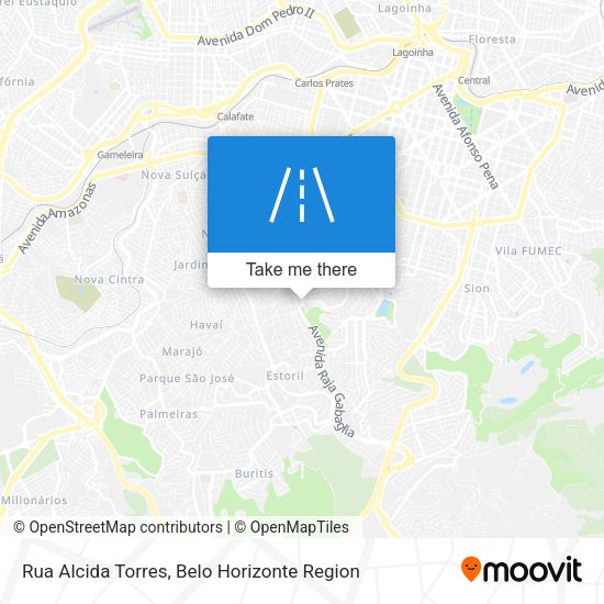 Rua Alcida Torres map