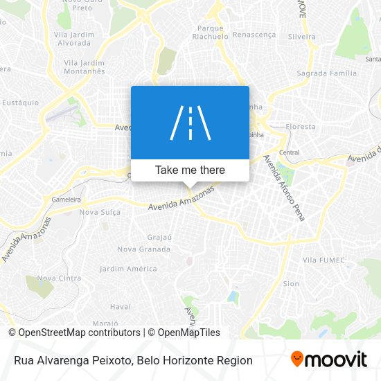 Rua Alvarenga Peixoto map