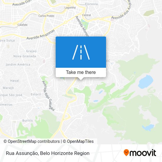 Rua Assunção map