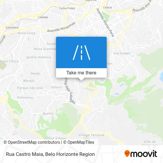 Rua Castro Maia map