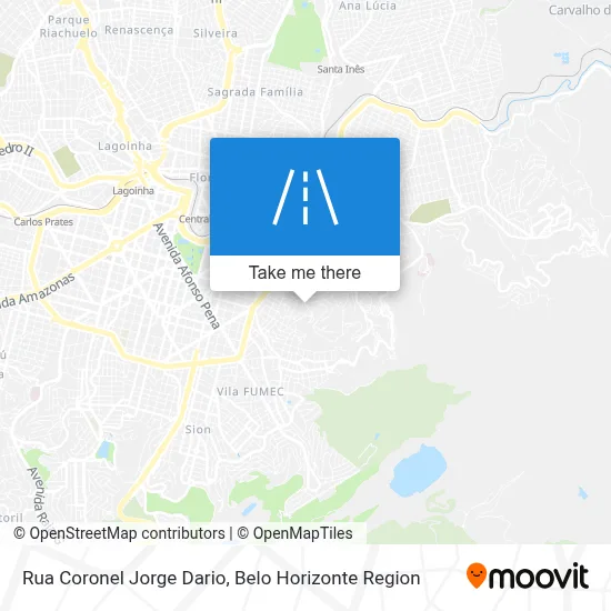 Rua Coronel Jorge Dario map