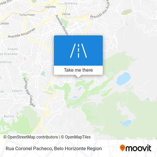 Rua Coronel Pacheco map