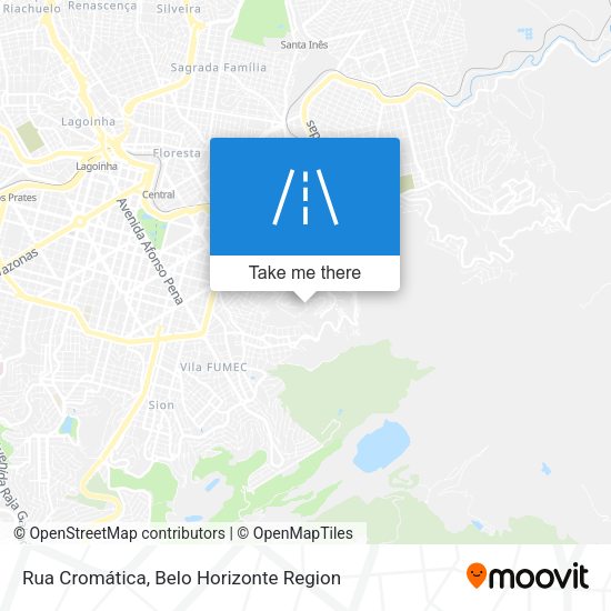 Rua Cromática map