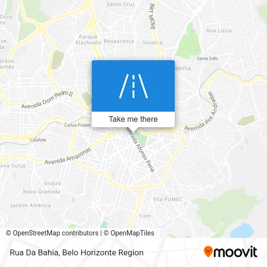 Rua Da Bahia map