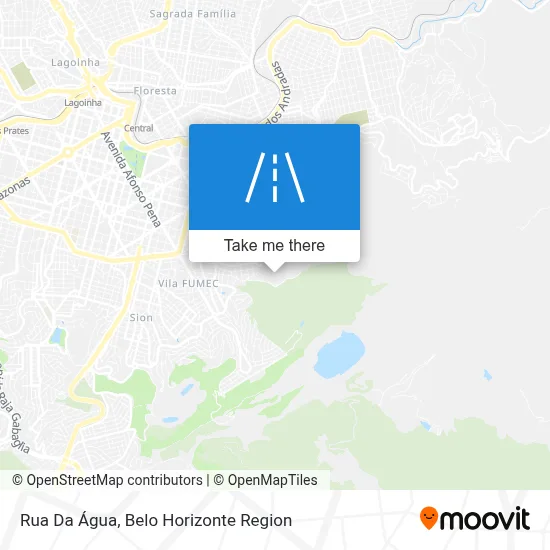 Rua Da Água map