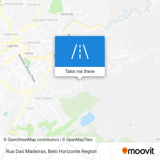 Rua Das Madeiras map