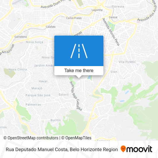 Rua Deputado Manuel Costa map