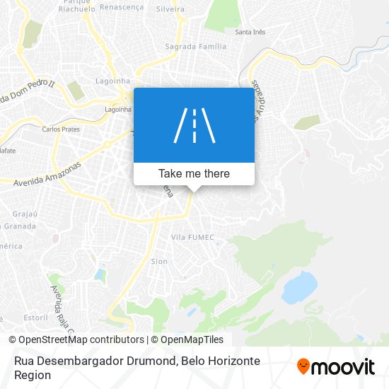 Rua Desembargador Drumond map