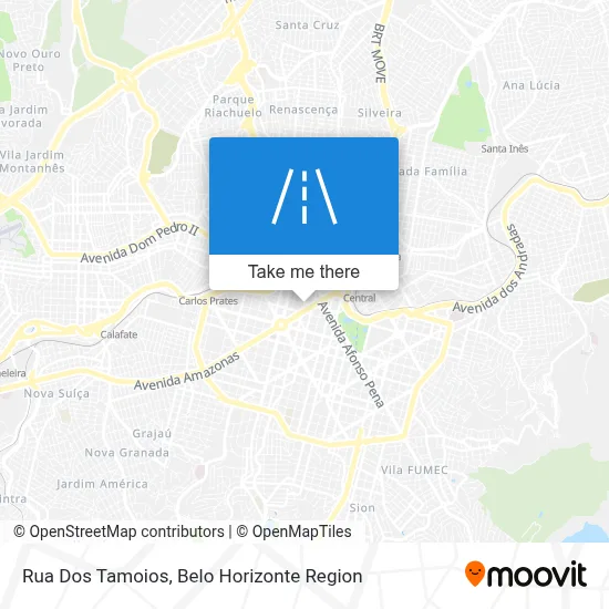 Rua Dos Tamoios map