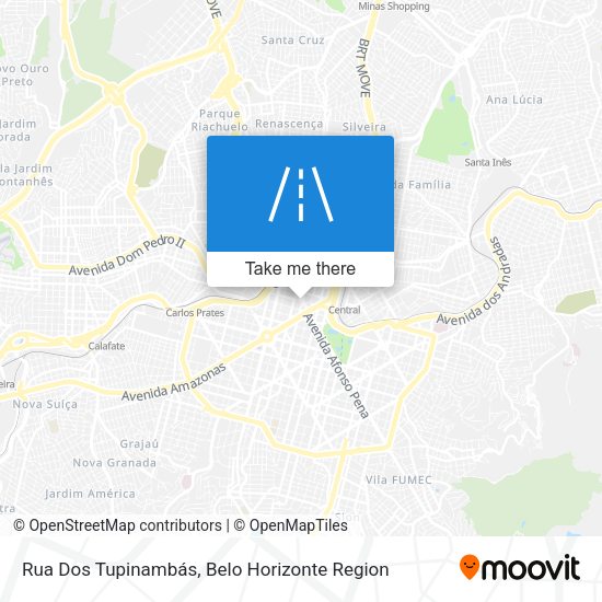 Rua Dos Tupinambás map