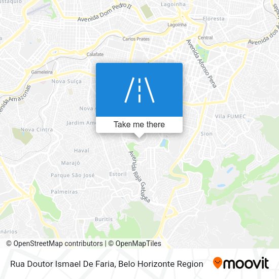 Rua Doutor Ismael De Faria map