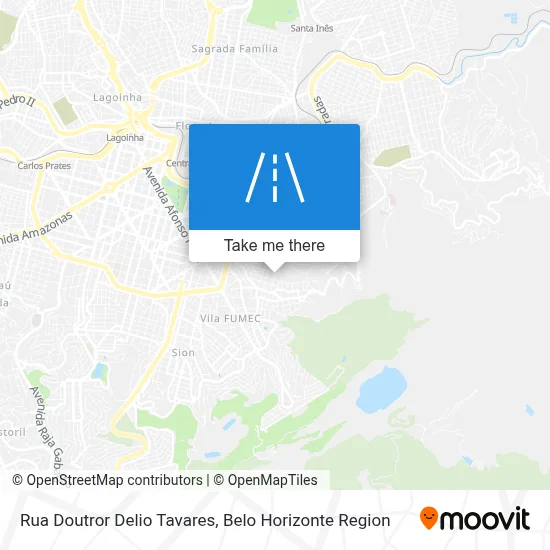 Rua Doutror Delio Tavares map
