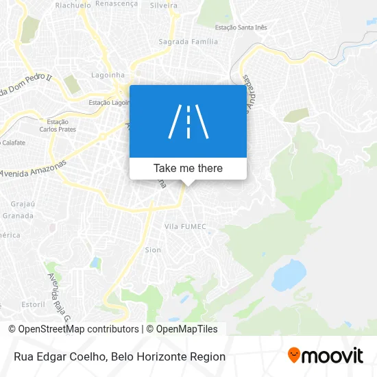 Rua Edgar Coelho map