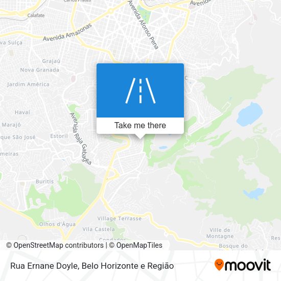 Rua Ernane Doyle map