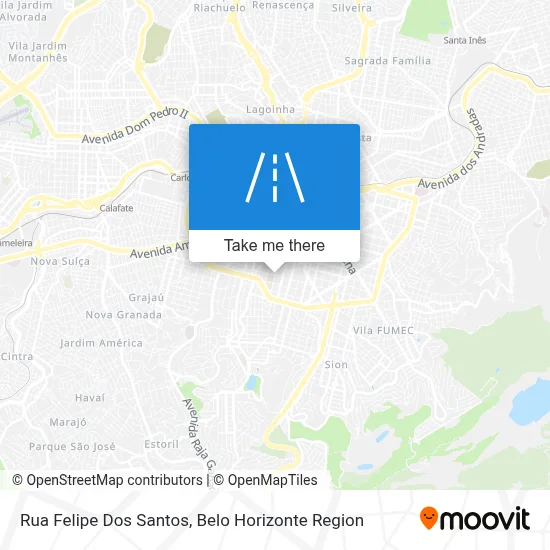 Rua Felipe Dos Santos map