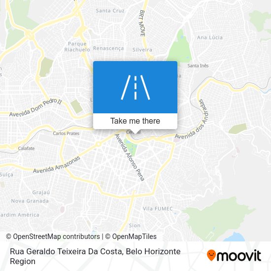 Rua Geraldo Teixeira Da Costa map