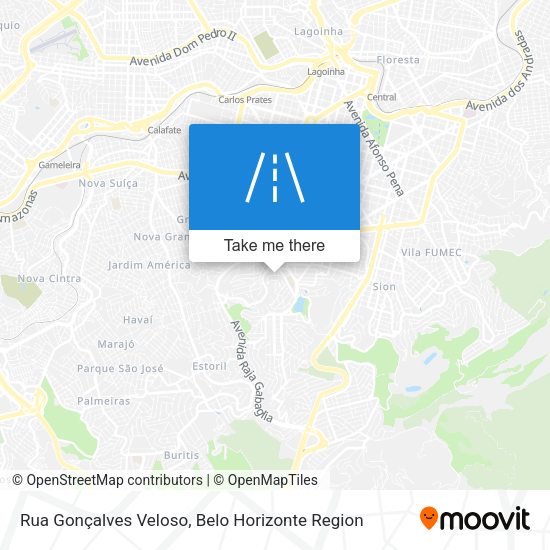 Rua Gonçalves Veloso map