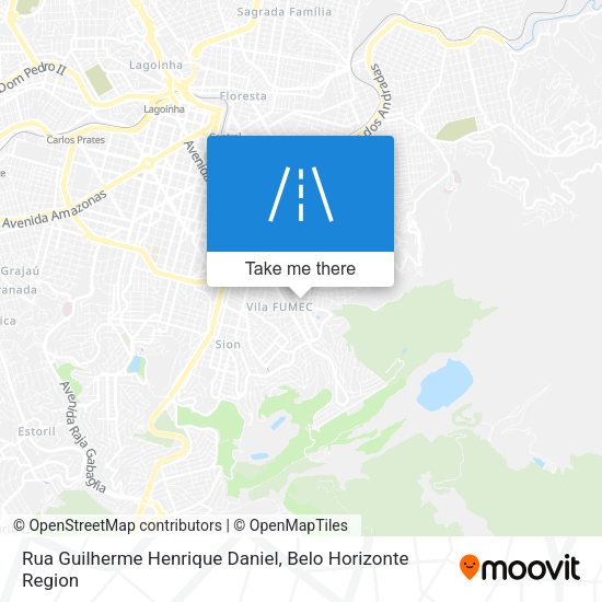 Rua Guilherme Henrique Daniel map