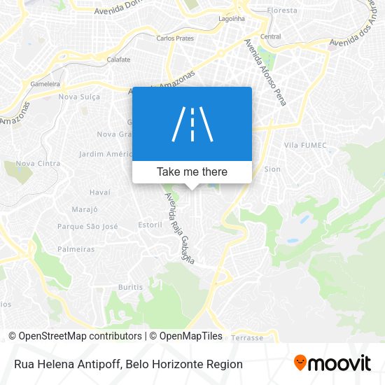 Rua Helena Antipoff map