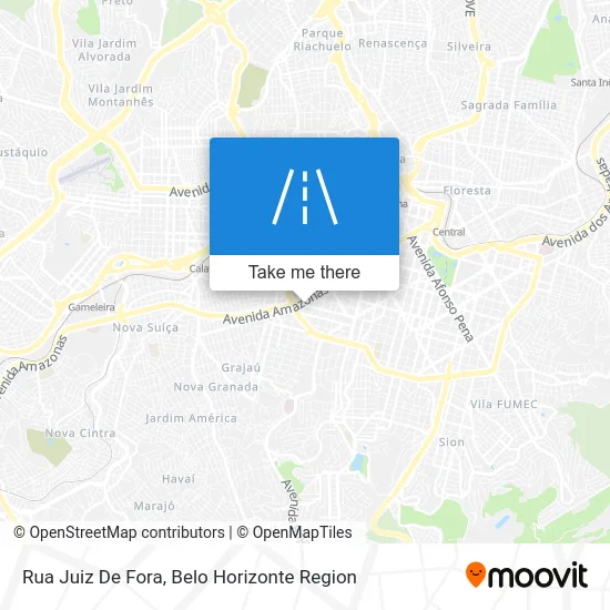 Rua Juiz De Fora map